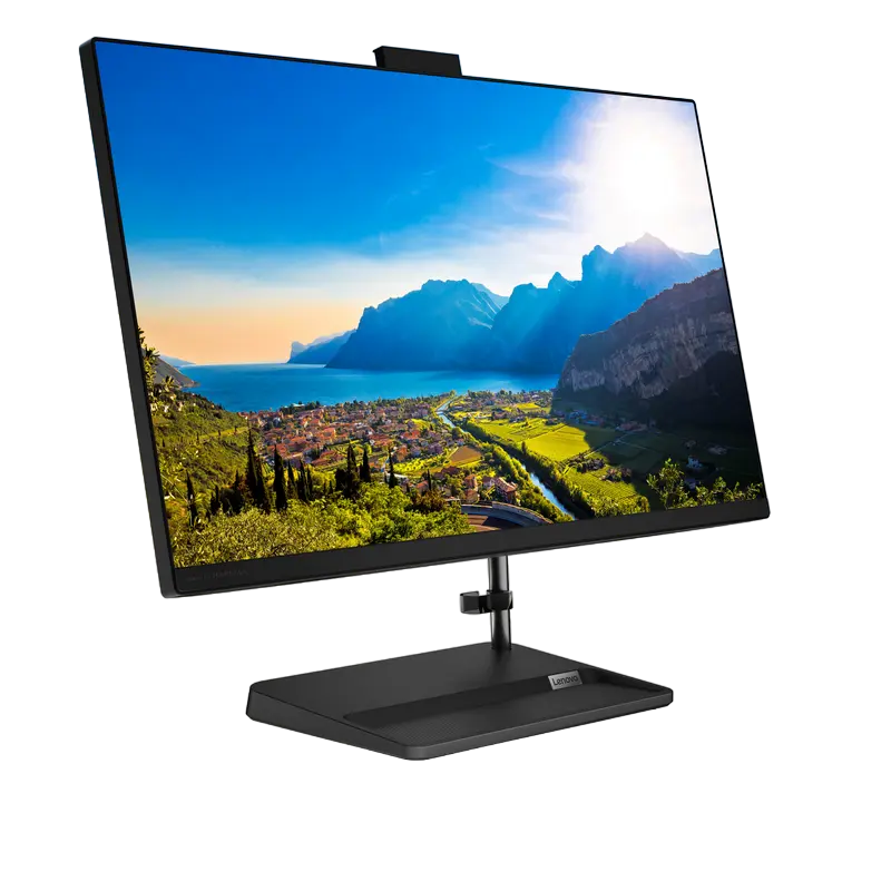 Computer All-in-One Lenovo IdeaCentre 3 27ALC6, 27", AMD Ryzen 7 7730U, 16GB/1024GB, Fără SO, Negru