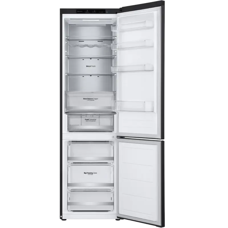 Frigider LG GBV5240DEP, DoorCooling+, Negru