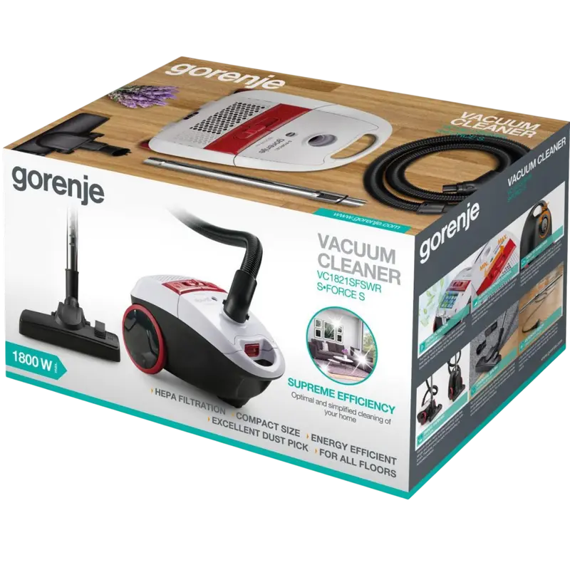 Vacuum Cleaner Gorenje VC1811SFSWR
