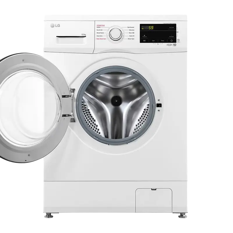 Mașină de spălat LG F2J3WSBWE, 6,5kg, Alb