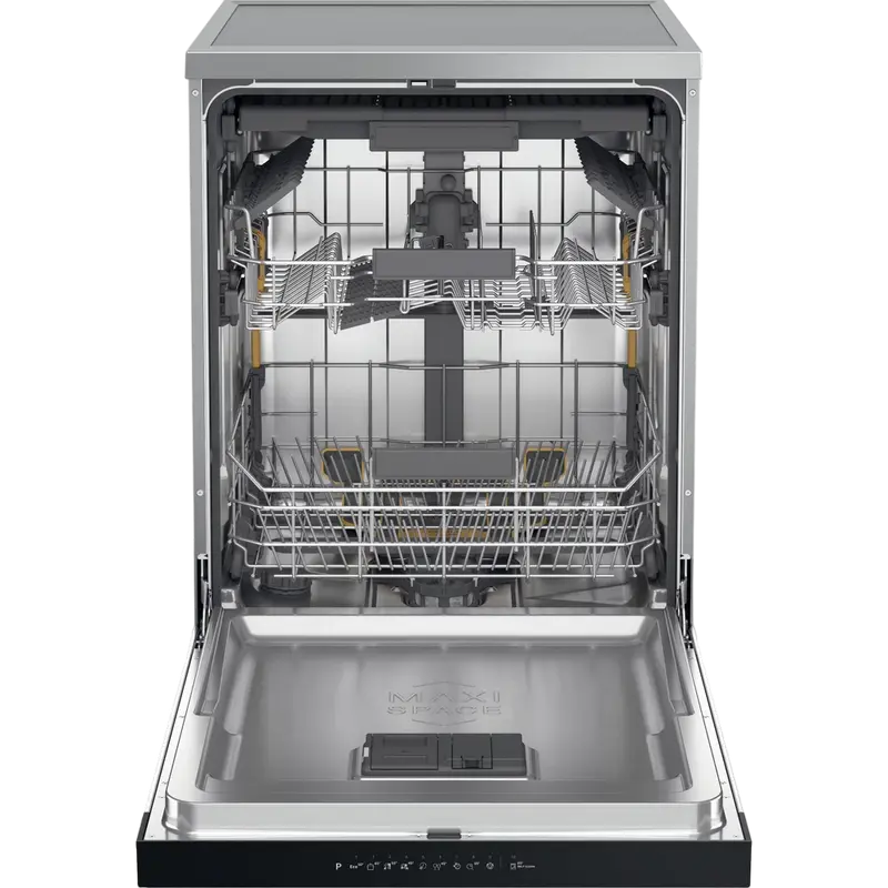 Mașină de spălat vase Whirlpool W7F HP33 X, Oțel inoxidabil