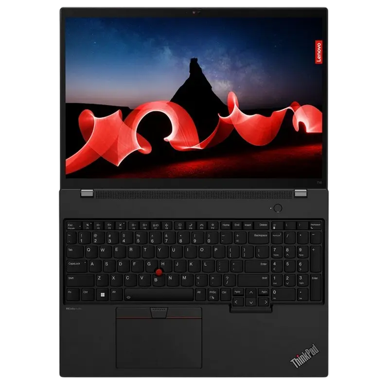 Laptop Business 16" Lenovo ThinkPad T16 Gen 2 (AMD), Thunder Black, AMD Ryzen 7 PRO 7840U, 32GB/1024GB, Fără SO