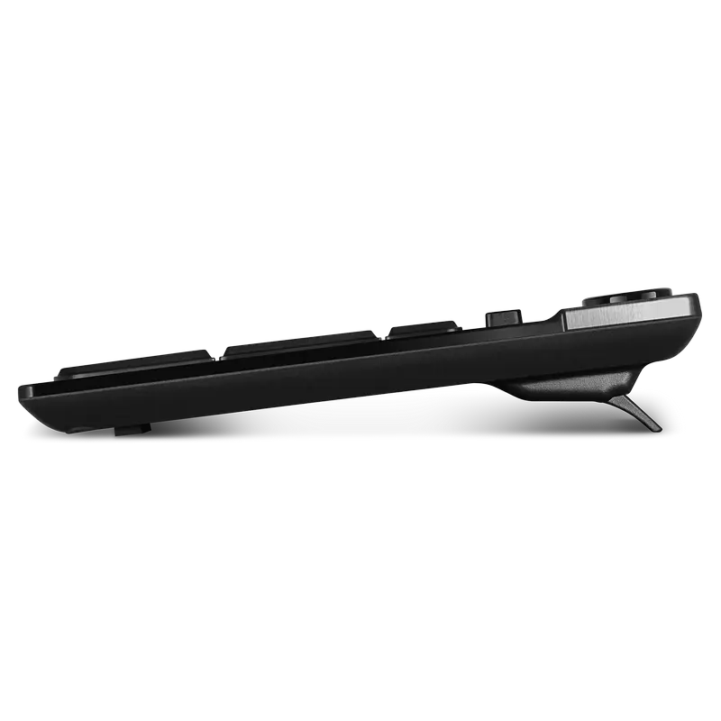Клавиатура SVEN KB-E5500W, Беспроводное, Чёрный | Серебристый