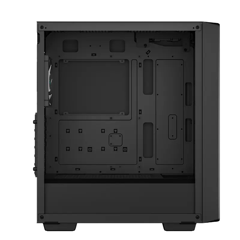 Carcasă PC Deepcool CC560  ARGB V2, Midi-Tower, Fără PSU, Negru