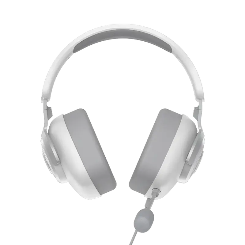 Căști gaming Havit H2230U, Cu fir, Alb | Gri