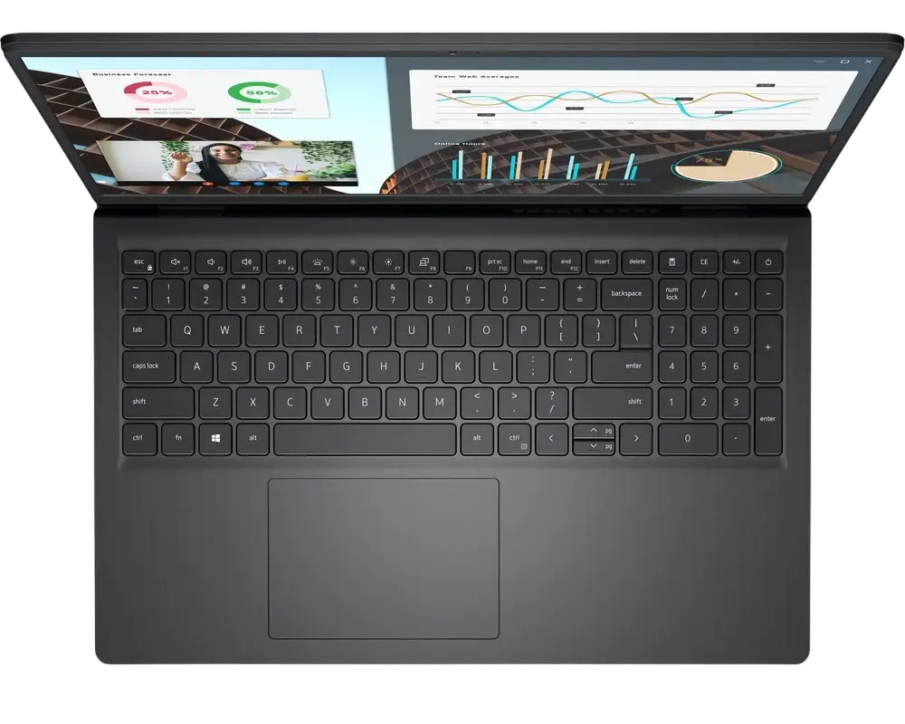 Laptop Business 15,6" DELL Vostro 3530, Carbon Black, Intel Core i5-1335U, 16GB/512GB, Windows 11 Pro