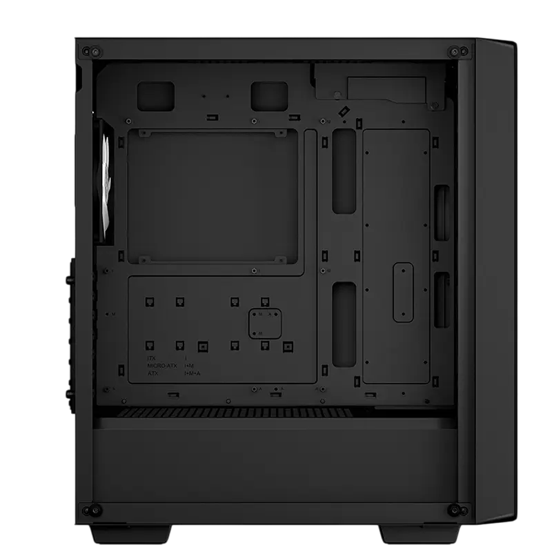 Carcasă PC Deepcool CC560 Mesh V2, Midi-Tower, Fără PSU, Negru