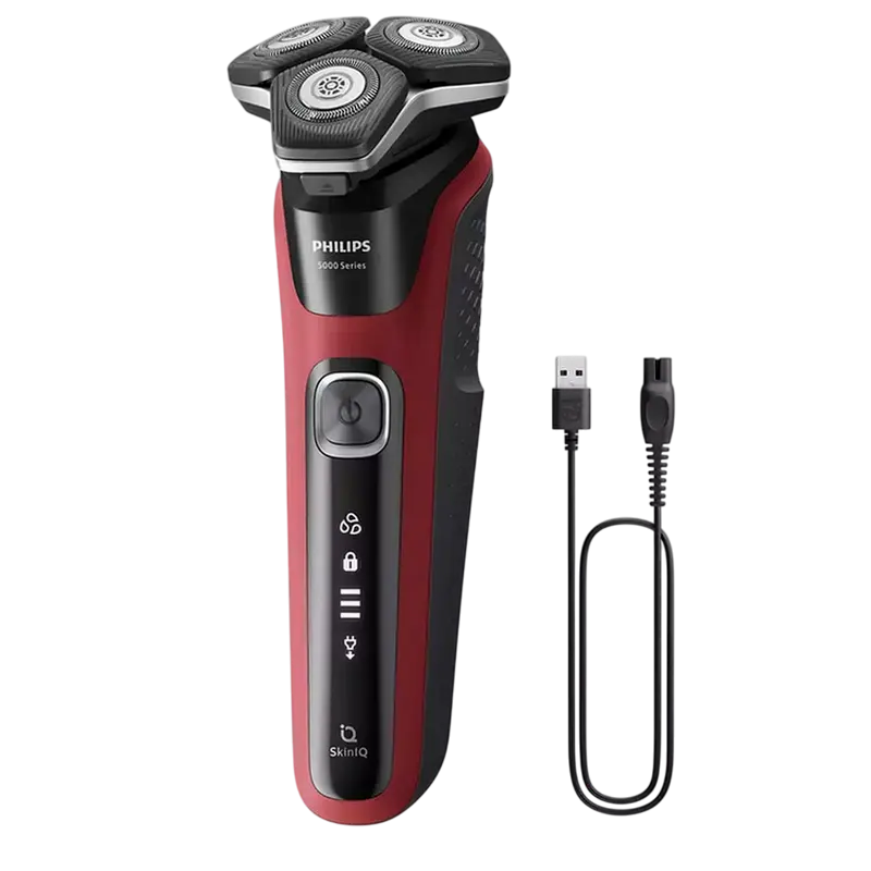 Aparat de ras electric Philips S5883/10, Rosu | Negru