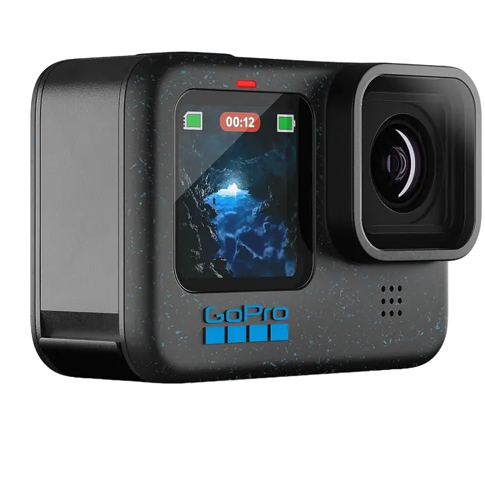 Cameră Video Sport GoPro Hero 12 + Enduro + Head Strap + Handler Floating, Negru