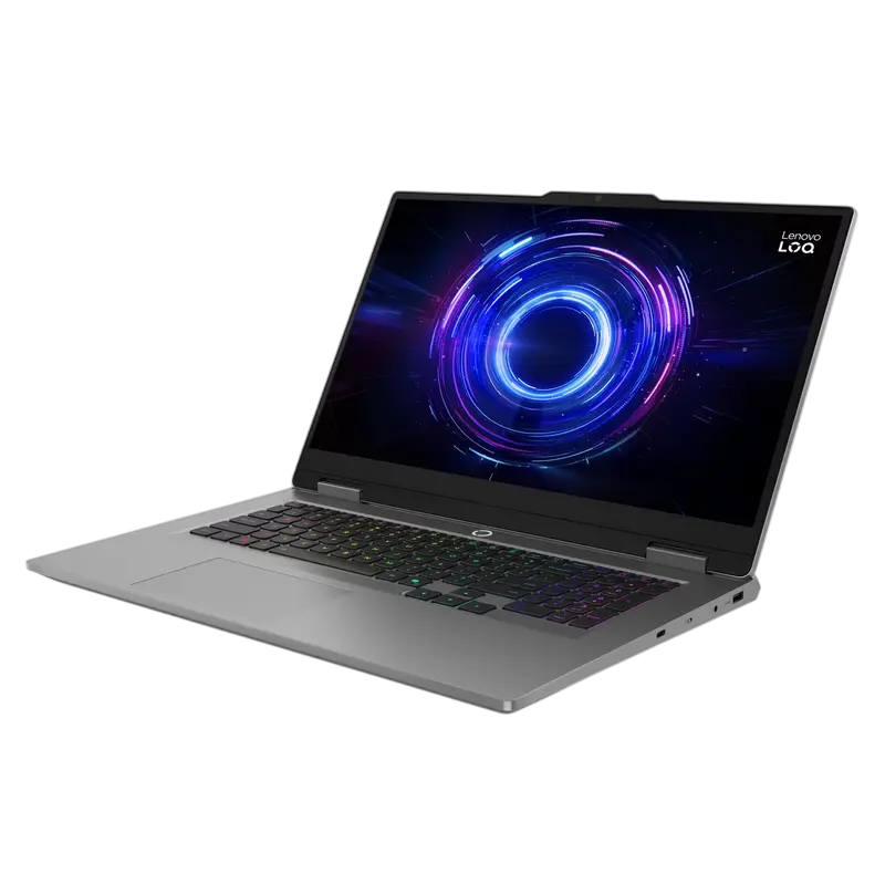 Игровой ноутбук 17,3" Lenovo LOQ 17IRX10, Luna Grey, Intel Core i7-14700HX, 32Гб/1024Гб, Без ОС