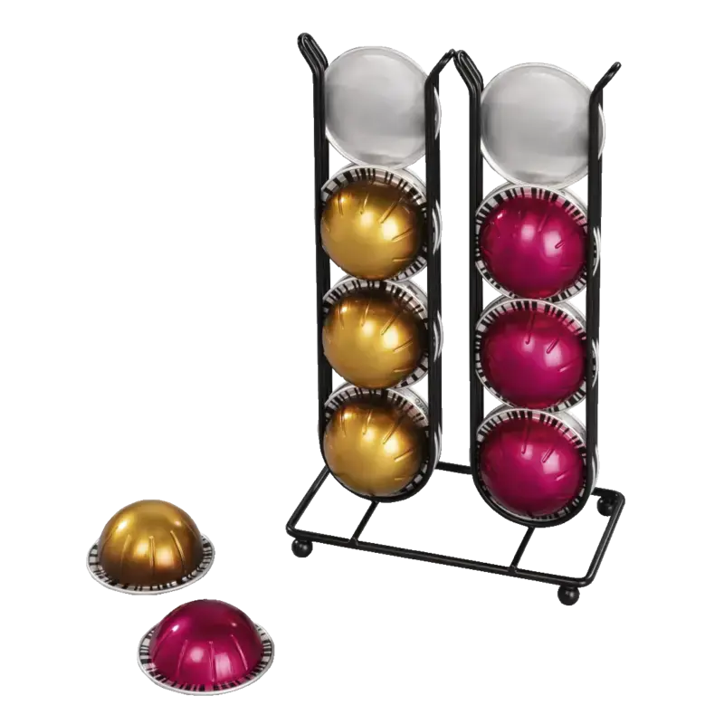 Suport pentru capsule de cafea Xavax 111266, Negru