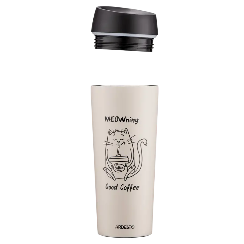 Термокружка Ardesto AR2645WC, 0,45л, Бежевый