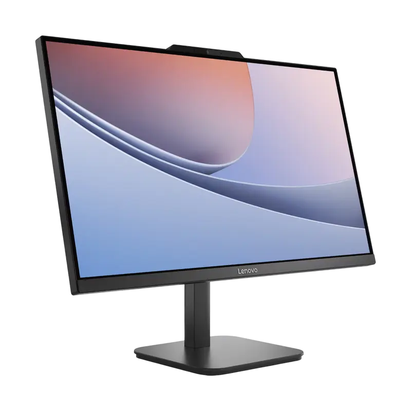 Моноблок Lenovo V100, 23,8", Intel Core i3-N305, 16Гб/512Гб, Без ОС, Чёрный