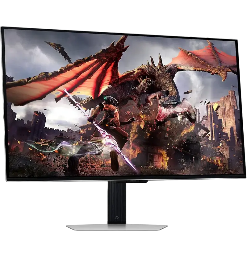 31,5" Игровой монитор Samsung S32DG800, OLED 3840x2160 4K UHD, Чёрный | Серебристый