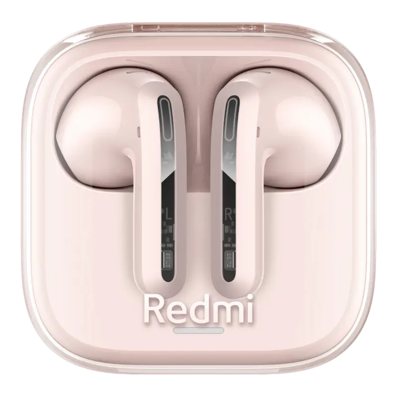 Căști Xiaomi Redmi Buds 6, Pudră transparentă