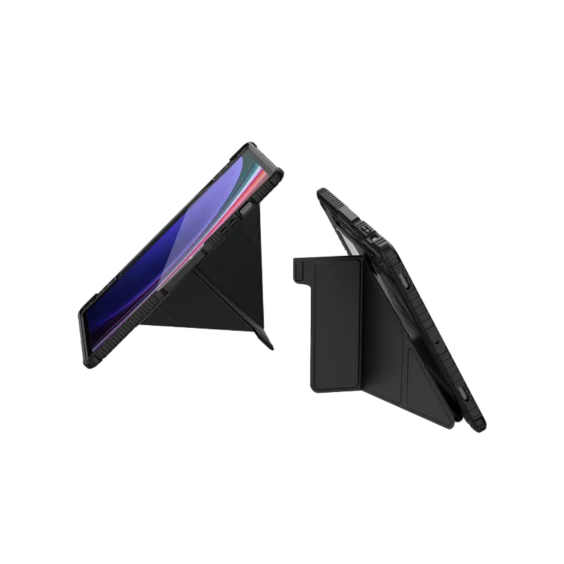 Husa carte Nillkin Samsung Galaxy Tab S9+/S9 FE+ Bumper Pro Case, Negru