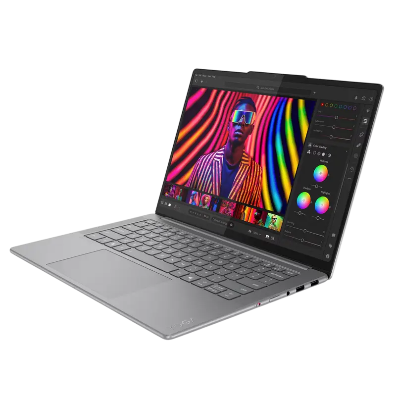 Ноутбук 14,5" Lenovo Yoga Pro 7 14IAH10, Luna Grey, Intel Core Ultra 7 255H, 32Гб/1024Гб, Windows 11 Home SL