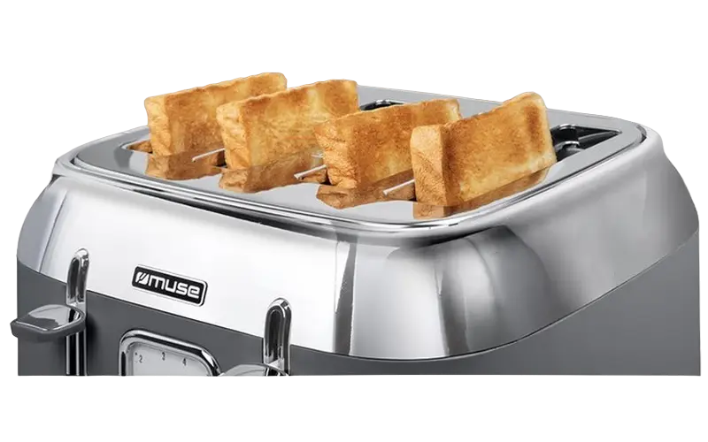 Toaster MUSE MS-131 DG, Grey