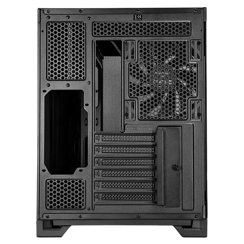 Компьютерный корпус Chieftec Visio Air, Mini-Tower, Без блока питания, Чёрный