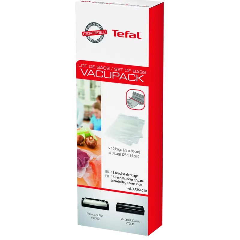 Вакуумные мешки Tefal XA254010, Прозрачный