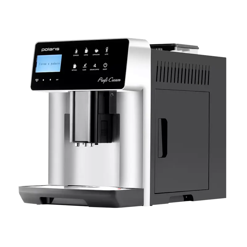 Espressor Polaris PACM2055AC, Oțel Inoxidabil | Negru