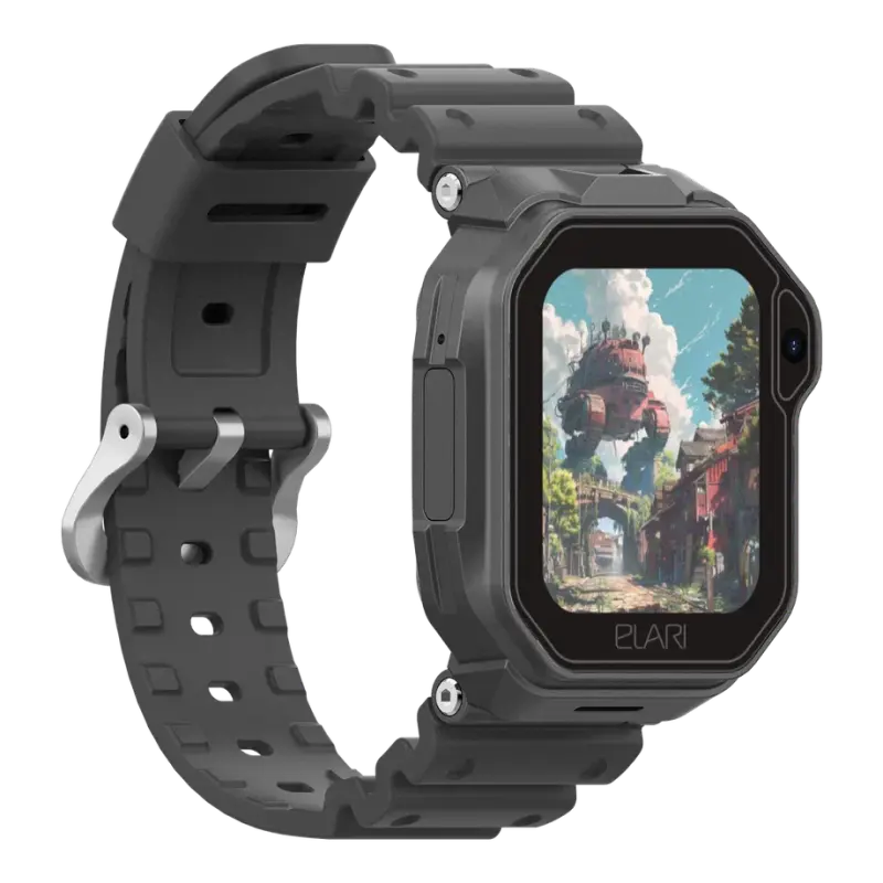 Ceasuri pentru copii Elari KidPhone Techno 4G, 44mm, Negru