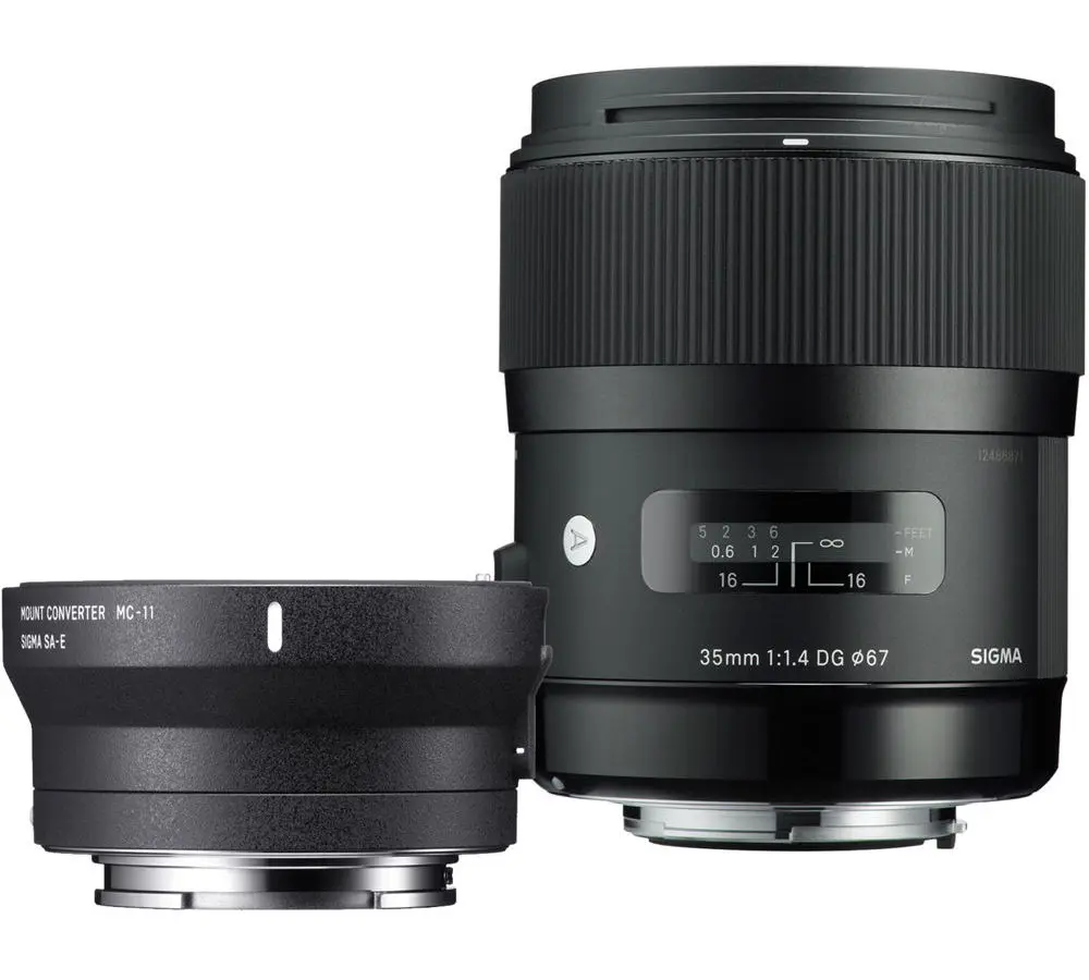 Prime Lens Sigma AF  35mm f/1.4 DG HSM ART F/Sony-E