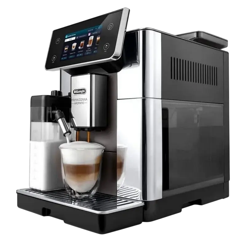 Aparat de cafea DeLonghi ECAM630.75.TSM, Oțel Inoxidabil | Negru
