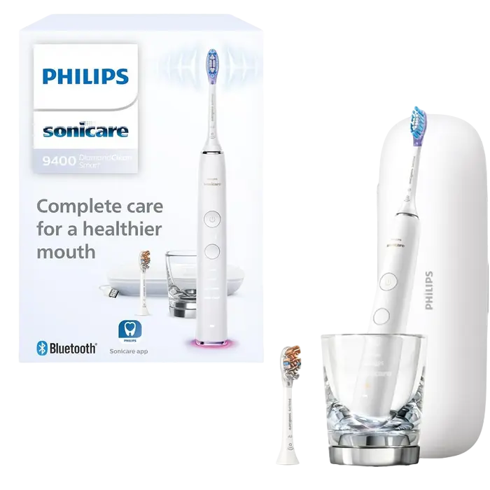 Periuța de dinți electrică sonică Philips HX9917/88, Alb