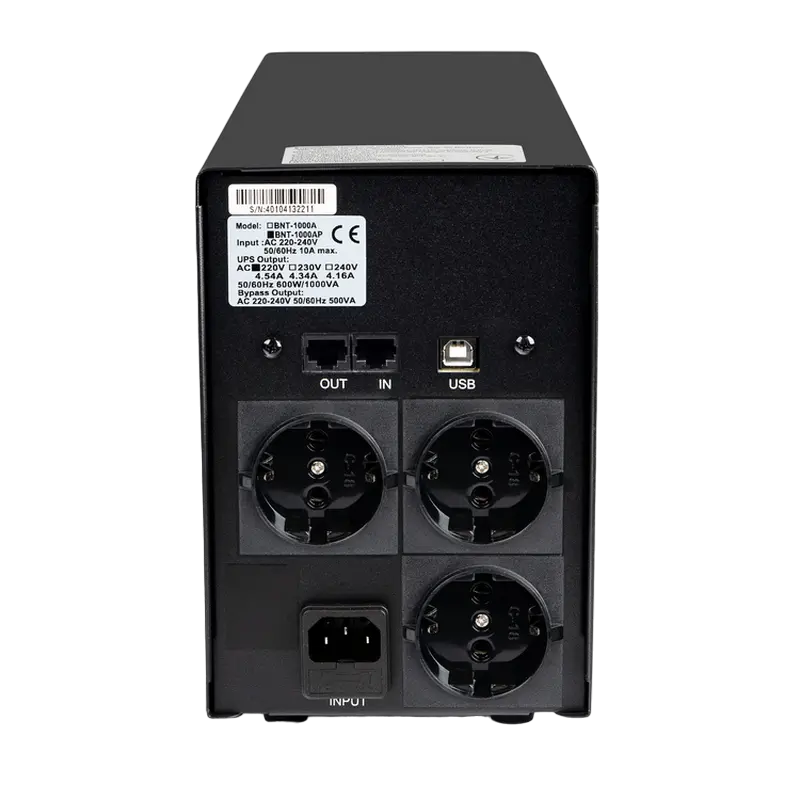 Источник бесперебойного питания PCM BNT-1000AP, Линейно-интерактивный, 1000VA, Башня