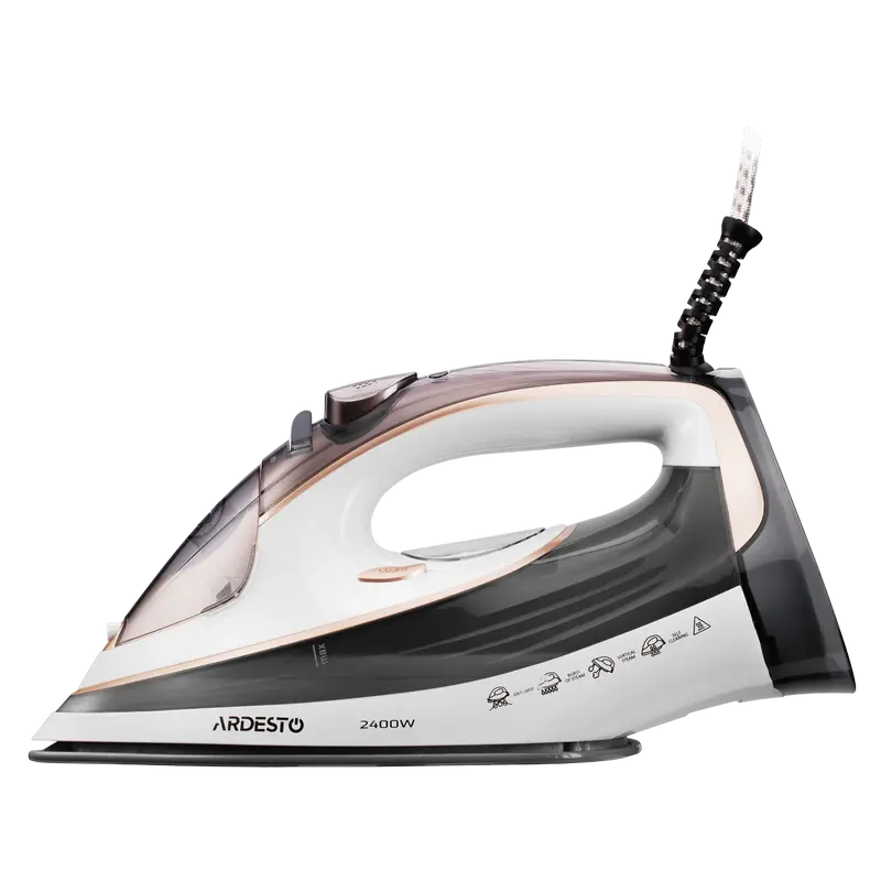 Fier de călcat Ardesto IR-B2245-E, 2400W, Gri | Alb