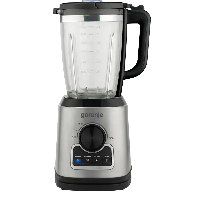 Blender staționar Gorenje B1400BE, Negru | Oțel inoxidabil