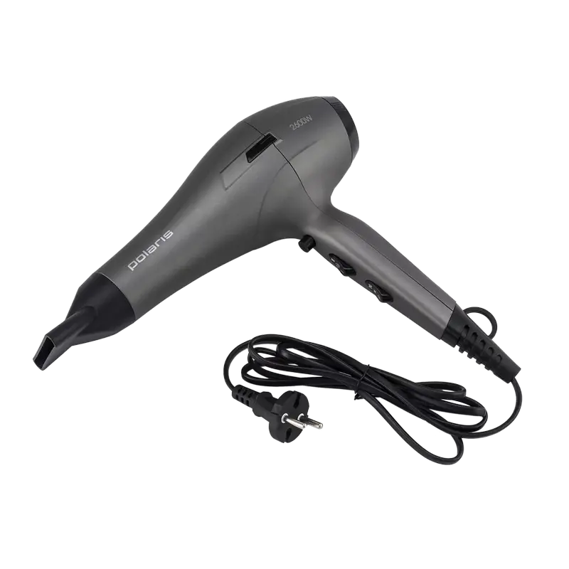 Fier de uscare Polaris PHD2600AСi, 2600W, Grafit