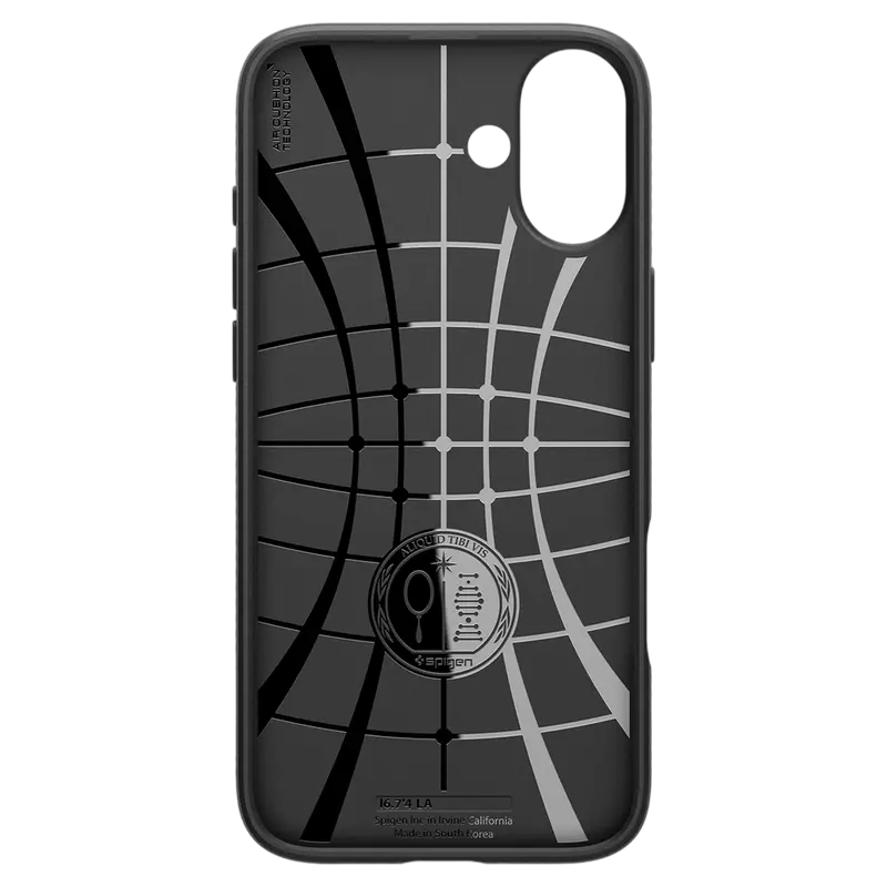 Husă Spigen iPhone 16 Plus Liquid Air, Negru mat
