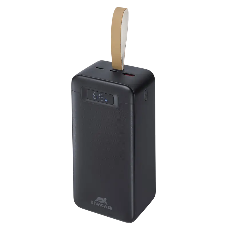 Încărcător portabil Rivacase VA1084, 40000mAh, Negru