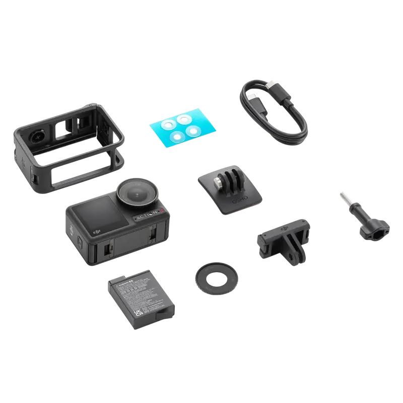 Cameră Video Sport DJI Osmo Action 4 Standard Combo, Negru