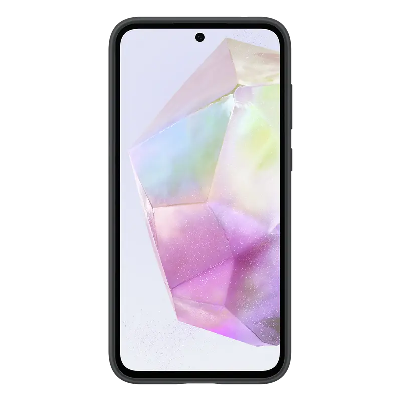Husa Samsung Clear Case Galaxy A35, Negru