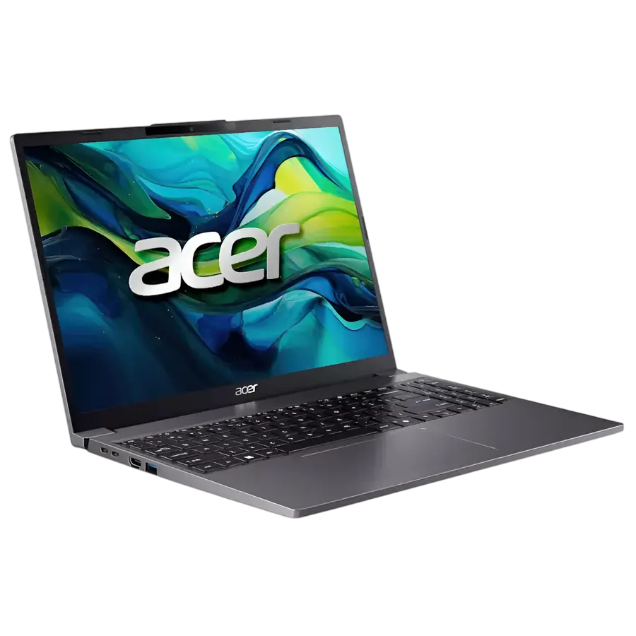 Laptop 15,3" Acer Aspire Go 15 AG15-51P, Gri metalic, Intel Core i5-1334U, 16GB/512GB, Linux eShell