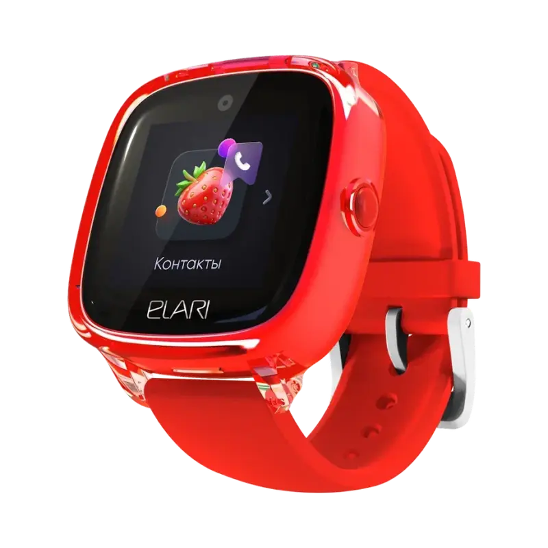 Ceasuri pentru copii Elari KidPhone Fresh 4G, 35mm, Roșu