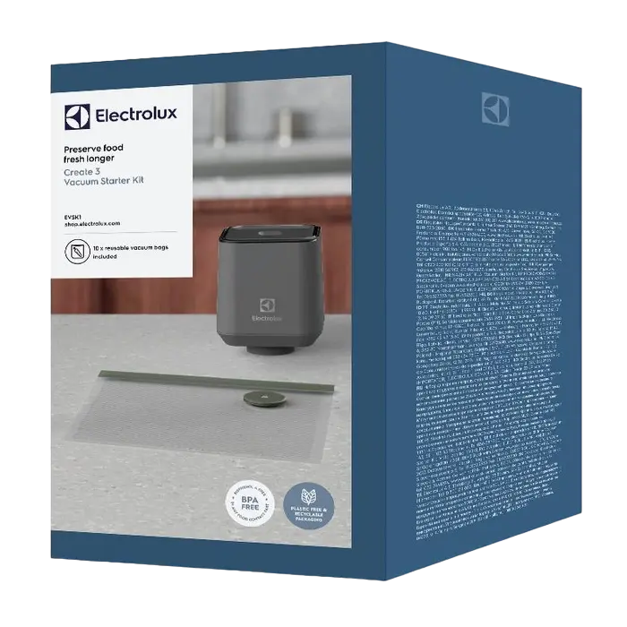 Aparat de vidat Electrolux EVSK1, Gri