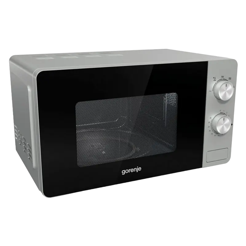 Cuptor cu microunde Gorenje MO 20 E1S, Argintiu
