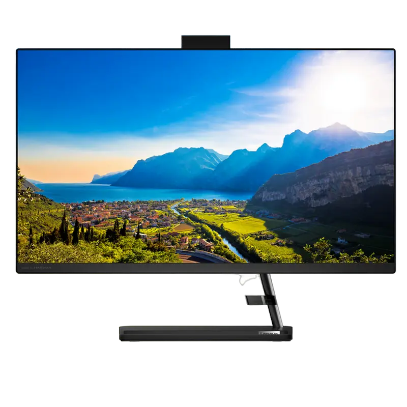 Computer All-in-One Lenovo IdeaCentre 3 27ALC6, 27", AMD Ryzen 7 7730U, 16GB/1024GB, Fără SO, Negru