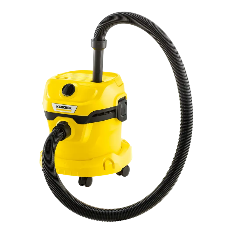 Aspirator Karcher WD 2 Plus V-12/4/18 + Duza de podea DN 35, Galben