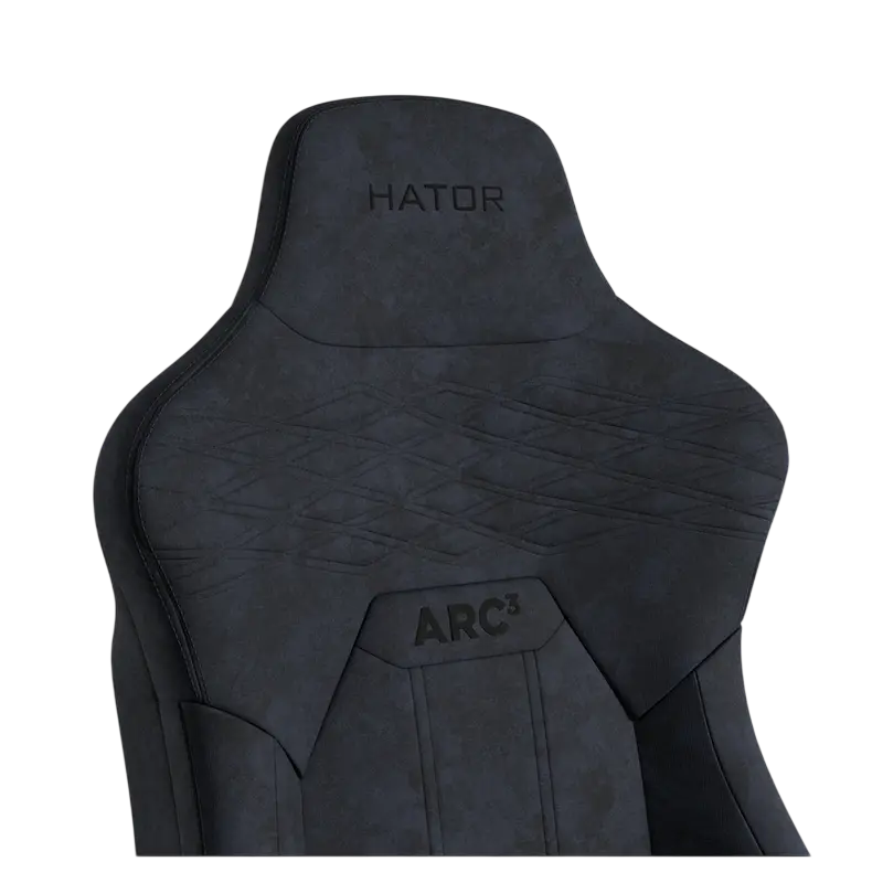 Scaun Gaming HATOR Arc 3 XL, Velur, Negru