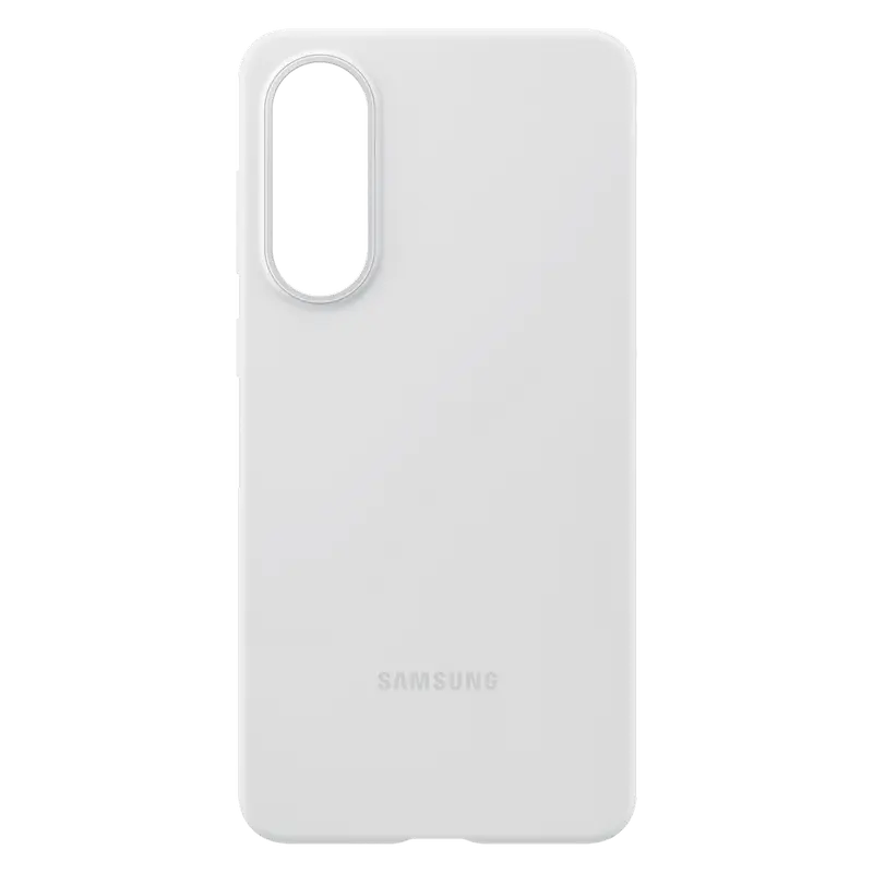Чехол Samsung Silicone Cover для Galaxy S25 Edge, Светло-серый