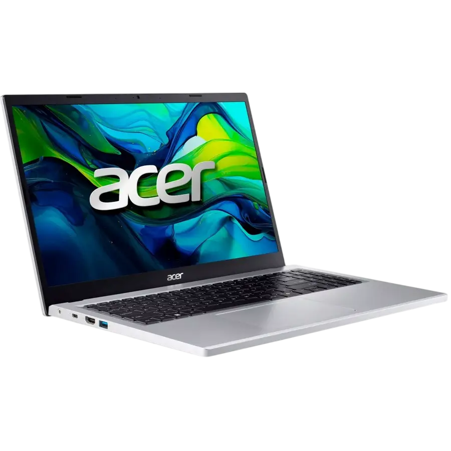 Laptop 15,6" Acer Aspire Go 15 AG15-42P, Pure Silver, AMD Ryzen 5 5625U, 16GB/512GB, Linux eShell