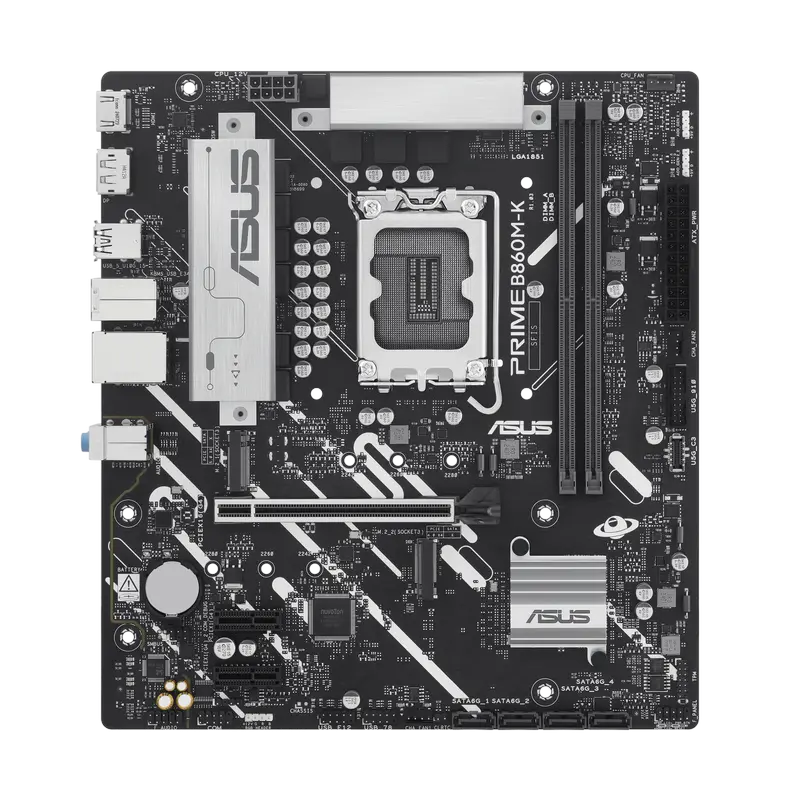 Placă de bază ASUS PRIME B860M-K, LGA1851, AMD B860, Micro-ATX