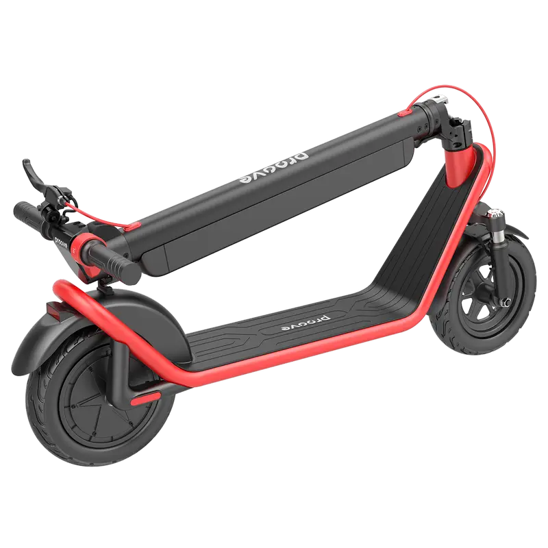 Trotinetă electrică Proove Urban, Negru | Roșu