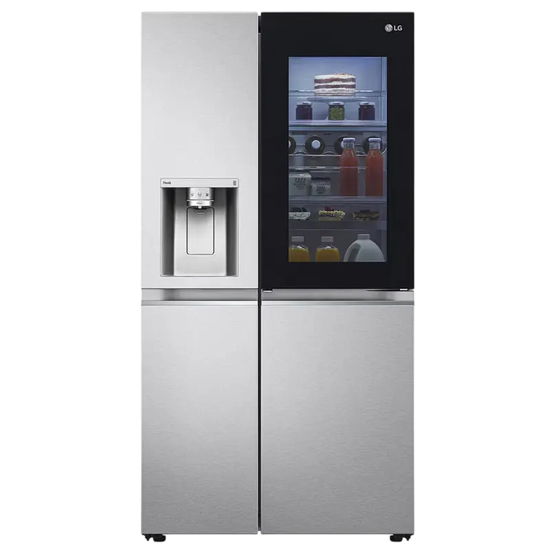 Frigider LG GSXV91MBAE, Argintiu..