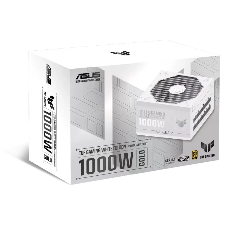 Sursă Alimentare PC ASUS TUF Gaming 1000W Gold, ATX, Complet modular